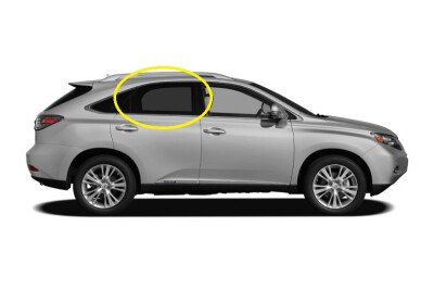 Стекло боковое LEXUS RX 2008-2015 (AGL10) RD/RH фурнитура, 
Бренд: BENSON Тонированное