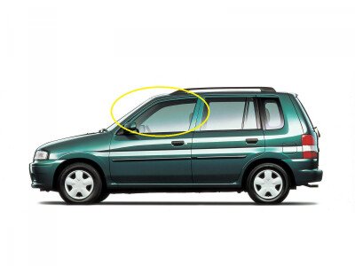 Стекло боковое MAZDA 2 1996-2002 (DW) FD/LH 
Бренд: BENSON