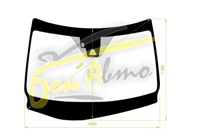 Стекло лобовое LEXUS RX 2015-2022 (AGL20-RHD) место под 1 камеру, место под датчик дождя, 
Бренд: BENSON