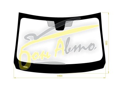 Стекло лобовое FAW BESTUNE B70 2020- () молдинг, антенна, 
Бренд: BENSON