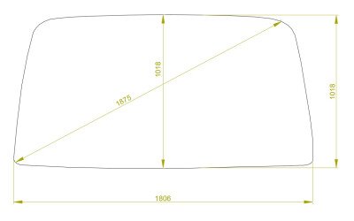 Стекло лобовое HYUNDAI CHORUS 1994-1998 () 
Бренд: BENSON