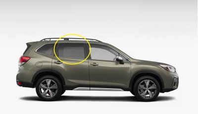 Стекло боковое SUBARU FORESTER 2018-2024 SK5 RD/RH фурнитура, 
Бренд: BENSON Тонированное