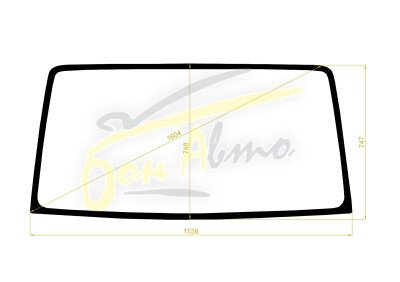 Стекло лобовое MAZDA TITAN-ELF 1993-2006 (NKR-std-1538*747*1604) 
Бренд: BSG