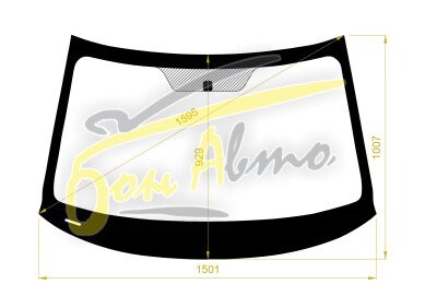 Стекло лобовое MITSUBISHI OUTLANDER 2012- (GF) 
Бренд: BENSON