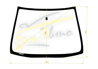 Стекло лобовое HONDA CIVIC 2000-2005 (EU1-5d wag) 
Бренд: BSG