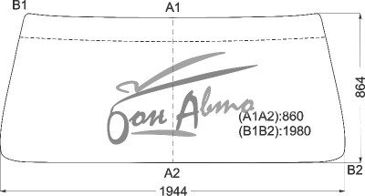 Стекло лобовое HINO RANGER 1989-2002 (Y630) 1952*872*1992 
Бренд: КДМ
