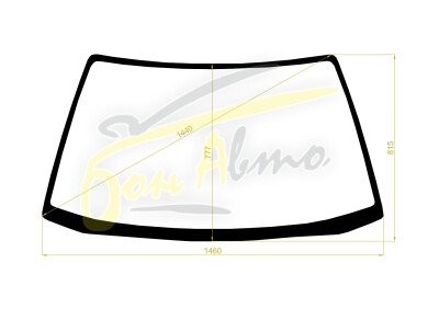Стекло лобовое TOYOTA CARINA 1988-1992 (AT170) 
Бренд: BSG
