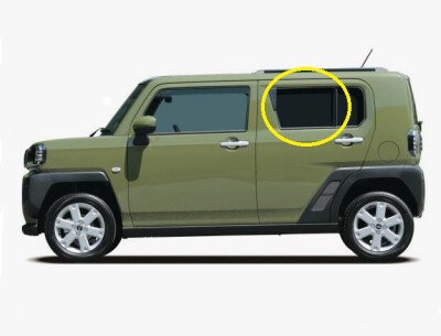 Стекло боковое DAIHATSU TAFT 2020- LA900 RD/LH 
Бренд: BENSON Тонированное