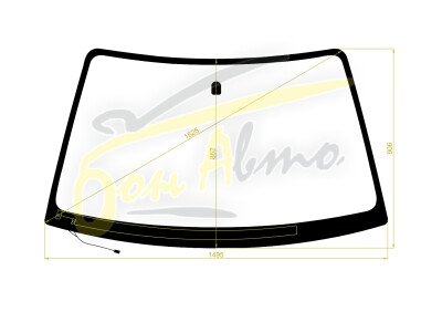 Стекло лобовое SUBARU OUTBACK 1998-2003 (BH-RHD) обогрев щеток 
Бренд: ZDG