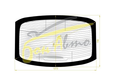 Стекло заднее с обогревом KIA OPTIMA 2015-2019 (JF-4d sed) 
Бренд: BENSON