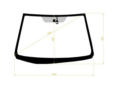Стекло лобовое TOYOTA ALLION 2007- (NZT260-RHD) место под датчик дождя 
Бренд: BSG с зеленой полосой