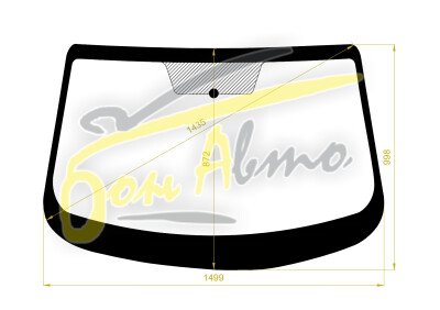 Стекло лобовое FORTHING T5 2019- (LHD) 
Бренд: BENSON