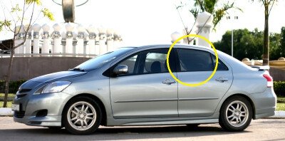 Стекло боковое TOYOTA VIOS 2007-2013 XP90-4d sed RD/LH 
Бренд: BSG