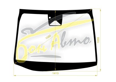 Стекло лобовое HONDA FIT 2019- (GR-RHD-5d) место под 1 камеру, место под датчик дождя, 
Бренд: XYG