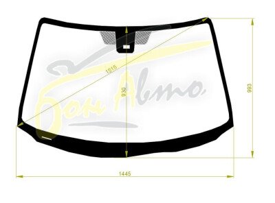 Стекло лобовое MAZDA AXELA 2003-2009 (BK-RHD) место под датчик дождя 
Бренд: BENSON