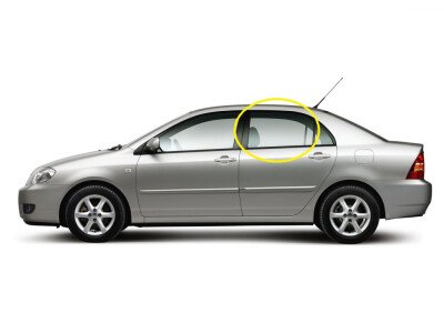 Стекло боковое TOYOTA COROLLA 2000-2006 (NZE120) RD/LH 
Бренд: ZDG