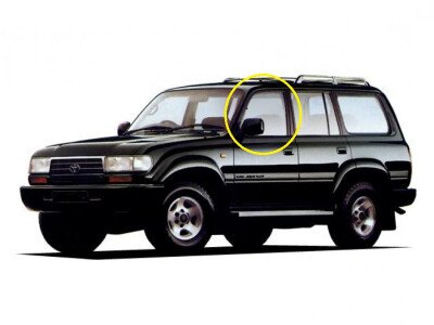 Стекло боковое TOYOTA LAND CRUISER 1990-1997 FJ80 FD/LH 
Бренд: BSG