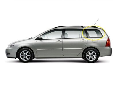 Стекло боковое TOYOTA COROLLA FIELDER 2000-2006 E120 SW/LH/X 
Бренд: BENSON