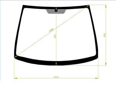Стекло лобовое HYUNDAI GETZ 2002-2011 (TB-3d h/k) 
Бренд: BSG