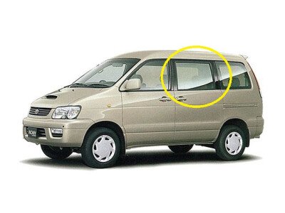 Стекло боковое TOYOTA LITE ACE NOAH 1996-2001 (CR40) RD/LH 
Бренд: BSG