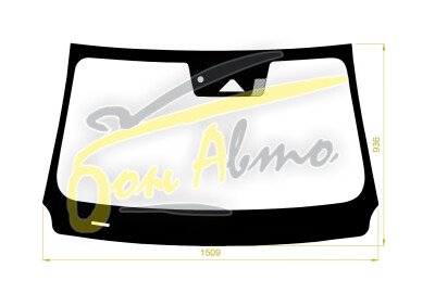 Стекло лобовое CHANGAN CS55 PLUS 2021- (LHD) место под 1 камеру, место под датчик дождя, 
Бренд: BENSON