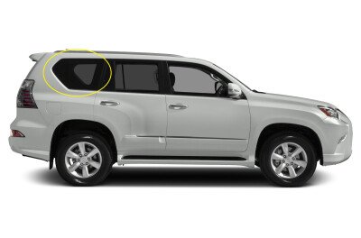 Стекло боковое LEXUS GX 2009-2023 J150-5d SW/RH/H/X молдинг, антенна, 
Бренд: BENSON YNCR