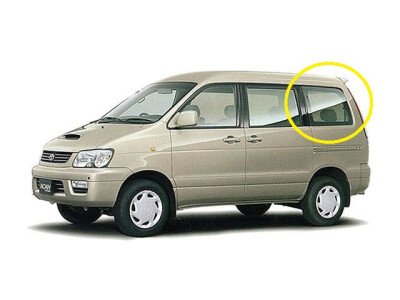 Стекло боковое TOYOTA LITE ACE NOAH 1996-2001 (CR40) SR/LH/X 
Бренд: BSG