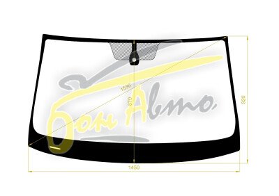 Стекло лобовое VOLKSWAGEN JETTA 2018- (LHD) место под датчик дождя 
Бренд: КМК с синей полосой