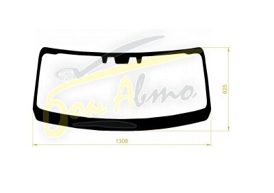 Стекло лобовое SUZUKI HUSTLER 2019- (MS52,MR92) место под 2 камеры 
Бренд: FYG