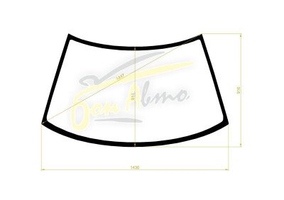 Стекло лобовое MAZDA 323 1989-1994 (BG-5d h/b) 
Бренд: BSG с зеленой полосой