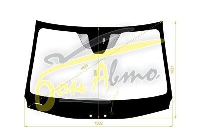 Стекло лобовое MAZDA CX-30 2019- (DM) обогрев щеток, место под датчик дождя, 
Бренд: BENSON