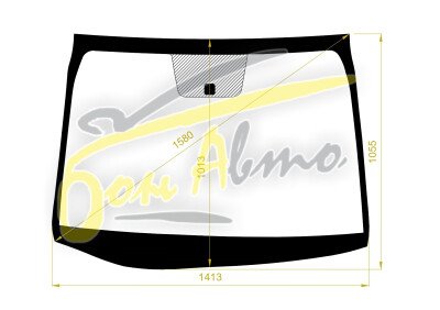 Стекло лобовое HONDA FIT 2019- (GR-RHD-5d) 
Бренд: ZDG с синей полосой