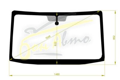 Стекло лобовое ISUZU COMO 2012- (E26) 
Бренд: FYG с зеленой полосой