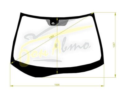 Стекло лобовое HONDA LEGEND 2004-2012 (KB1-RHD) место под датчик дождя 
Бренд: BSG