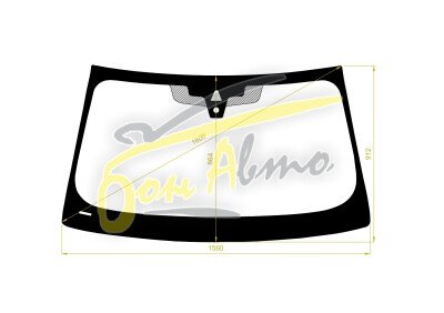 Стекло лобовое BMW 5-SERIES 2016- (G30-2020-5d wag) место под 1 камеру с обогревом, место под датчик дождя, молдинг, акустическое, 
Бренд: BENSON