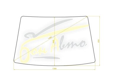 Стекло лобовое TOYOTA TOWN ACE TRUCK 1986-2007 (CM30) 
Бренд: КДМ