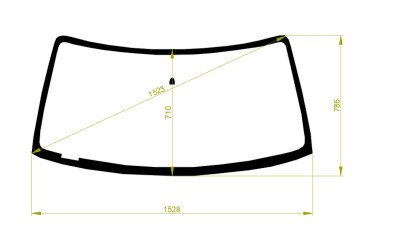 Стекло лобовое FORD EXPLORER 1990-1994 (UN46) 
Бренд: BSG с синей полосой