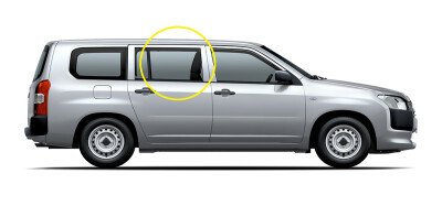 Стекло боковое TOYOTA PROBOX 2002- NCP50 RD/RH фурнитура, 
Бренд: BENSON