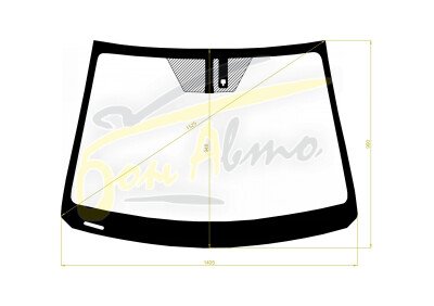 Стекло лобовое SUZUKI SX4 2014- (JYA-LHD) место под датчик дождя 
Бренд: КМК с синей полосой