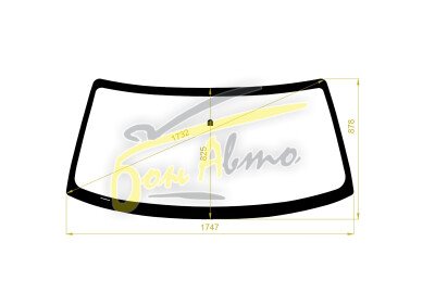 Стекло лобовое FORD F-SERIES SUPER DUTY 2011-2016 (F250-2D-1747*878*) 
Бренд: ZDG с синей полосой