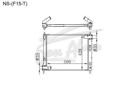 Радиатор NISSAN JUKE 2010- (F15)(T) (MR16DDT) 
Бренд: TONGSHI AL32MT