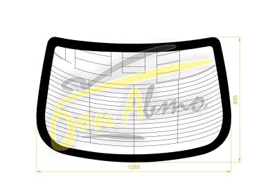 Стекло заднее с обогревом MAZDA 6 2002-2008 (GG-4d sed) 
Бренд: BSG