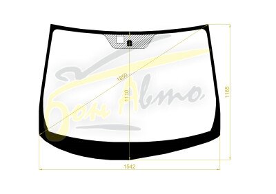 Стекло лобовое TOYOTA ALPHARD 2002-2008 (ANH10-RHD) 
Бренд: BSG