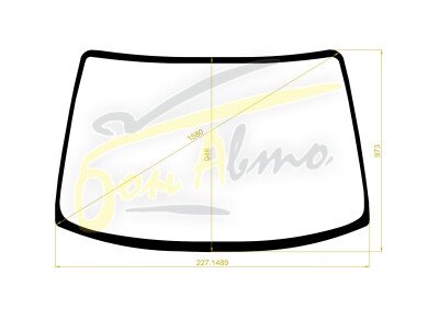 Стекло лобовое TOYOTA HIACE REGIUS 1997-2002 (KCH40G) 
Бренд: ZDG