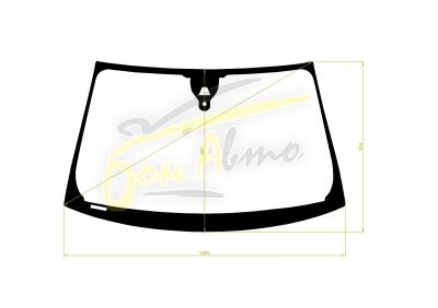 Стекло лобовое AUDI A4 2008-2015 (B8-5d wag) место под 1 камеру, место под датчик дождя, молдинг, 
Бренд: BENSON