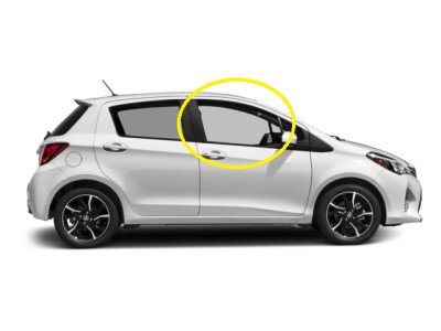 Стекло боковое TOYOTA YARIS 2011-2019 KSP130-5d FD/RH фурнитура, 
Бренд: BENSON