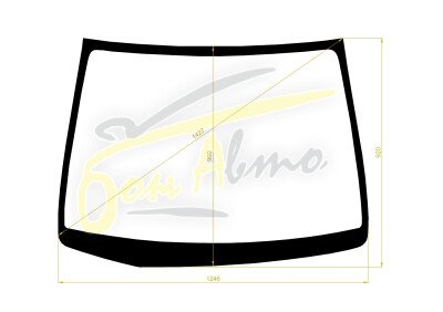 Стекло лобовое HONDA LIFE 2009-2014 (JC1-RHD) 
Бренд: ZDG