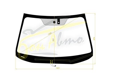 Стекло лобовое SUBARU OUTBACK 2014-2019 (BS-LHD-4/5d) обогрев щеток, место под датчик дождя, 
Бренд: BENSON