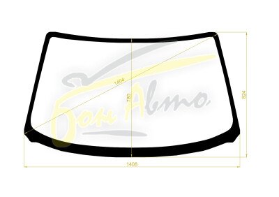 Стекло лобовое TOYOTA PASEO 1991-1995 (EL42) 
Бренд: BSG с зеленой полосой