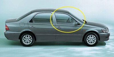 Стекло боковое TOYOTA VISTA 1998-2003 (#V5#) FD/RH 
Бренд: BENSON